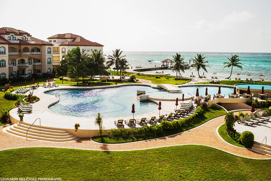 Grand Caribe Resort, Ambergris Caye Belize. Leonardo Melendez Photography.