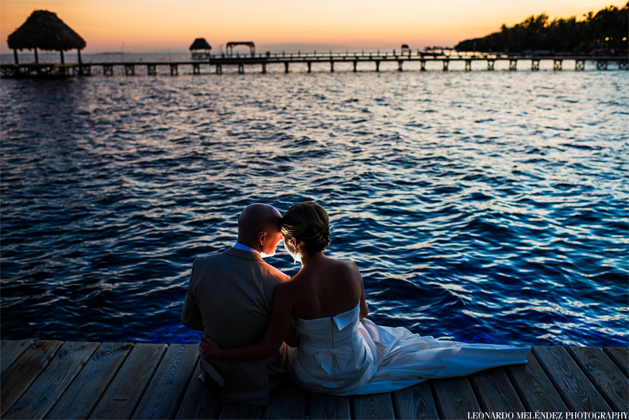 Belize wedding photographer Wataview beachouse