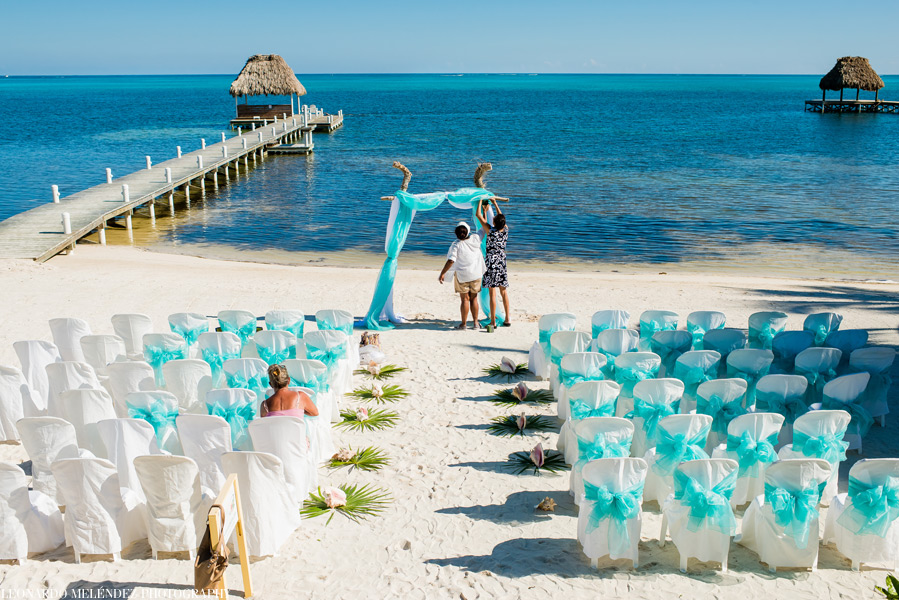 Belize wedding at Wataview Beach House