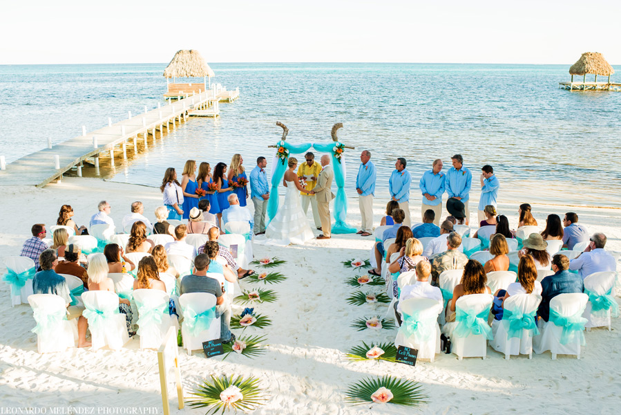Belize wedding at Wataview Beach House