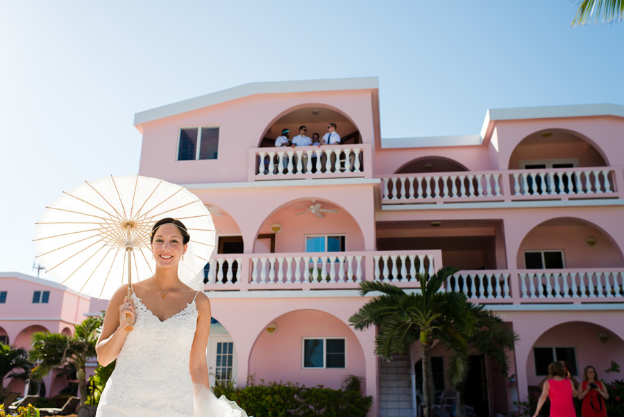 Caribe Island Belize wedding photographs by Leonardo Melendez Photography.